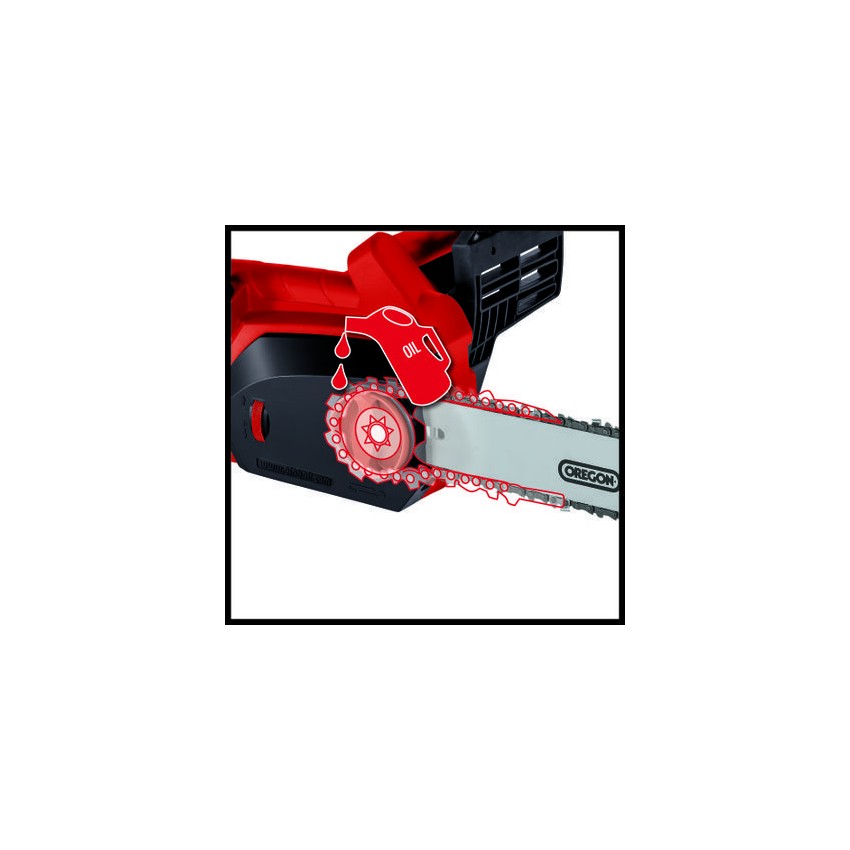 2 Catene Per Motosega Einhell GH-EC 2040 Da 40 Cm - Ricambio Con Passo 3/8'' E 56 Maglie - 3